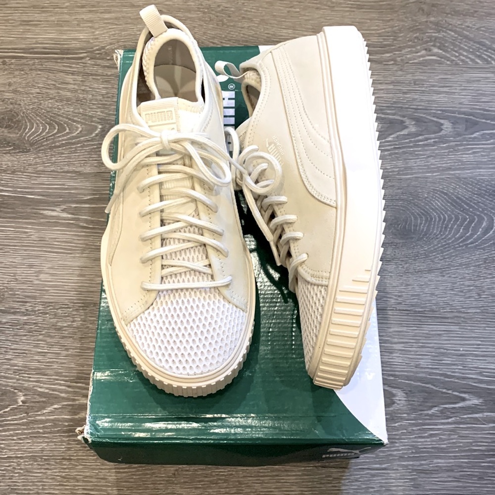Puma “Breaker” Q2 Mesh Sneakers - in color “Birch” Men’s Size 10
